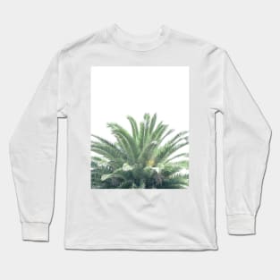 Large Palm Tree Photo Long Sleeve T-Shirt